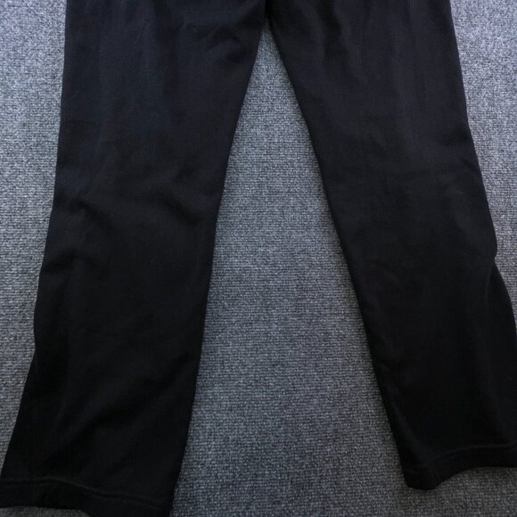 Adidas Sweatpants Womens Medium Joggers Lounge Drawstring Athletic Black Fleece - Picture 13 of 16